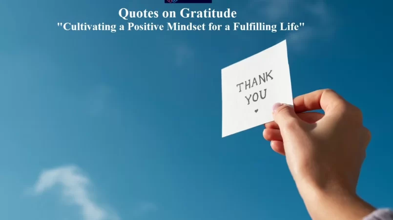 Quotes on Gratitude