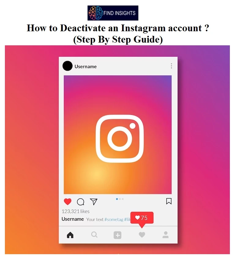 How to Deactivate an Instagram account